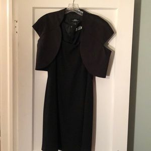 Black dress with jacket